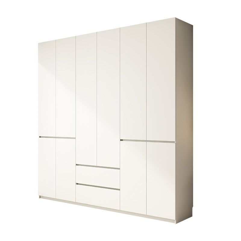 现代简约分段式衣柜60深ENF级实木欧松板免拉手柜子家用卧室衣橱,淘宝优惠券,粉丝福利购,淘宝优惠卷