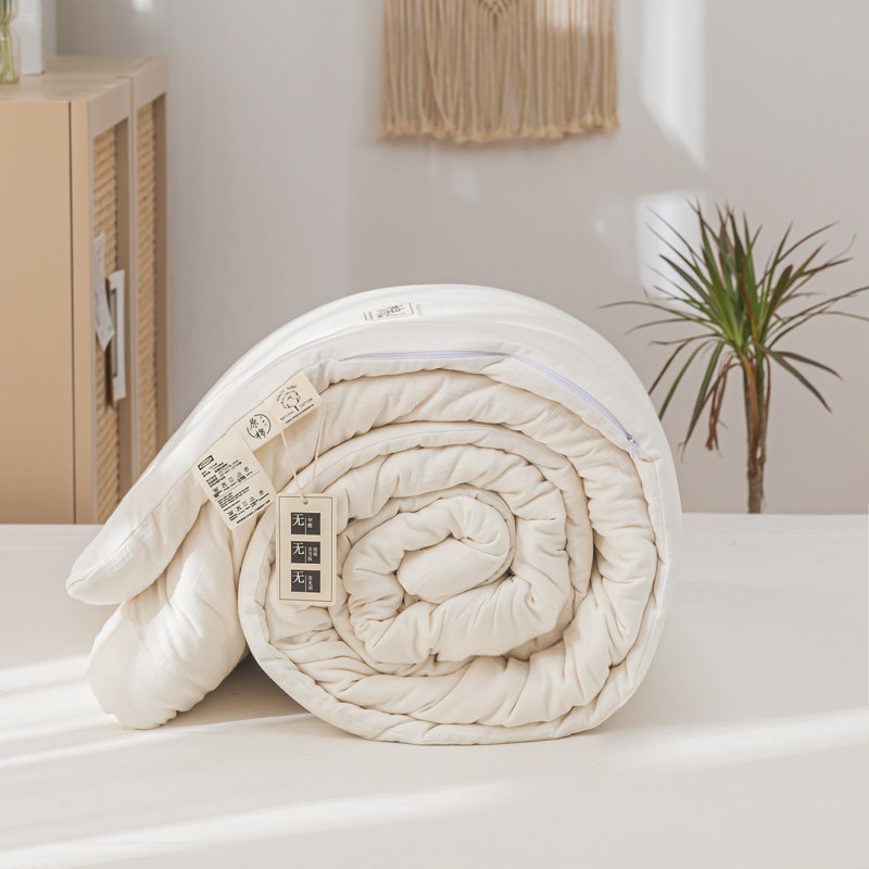 【无荧光健康被】纯棉花被子单人双人薄款夏凉被春秋被保暖冬被芯,淘宝优惠券,粉丝福利购,淘宝优惠卷