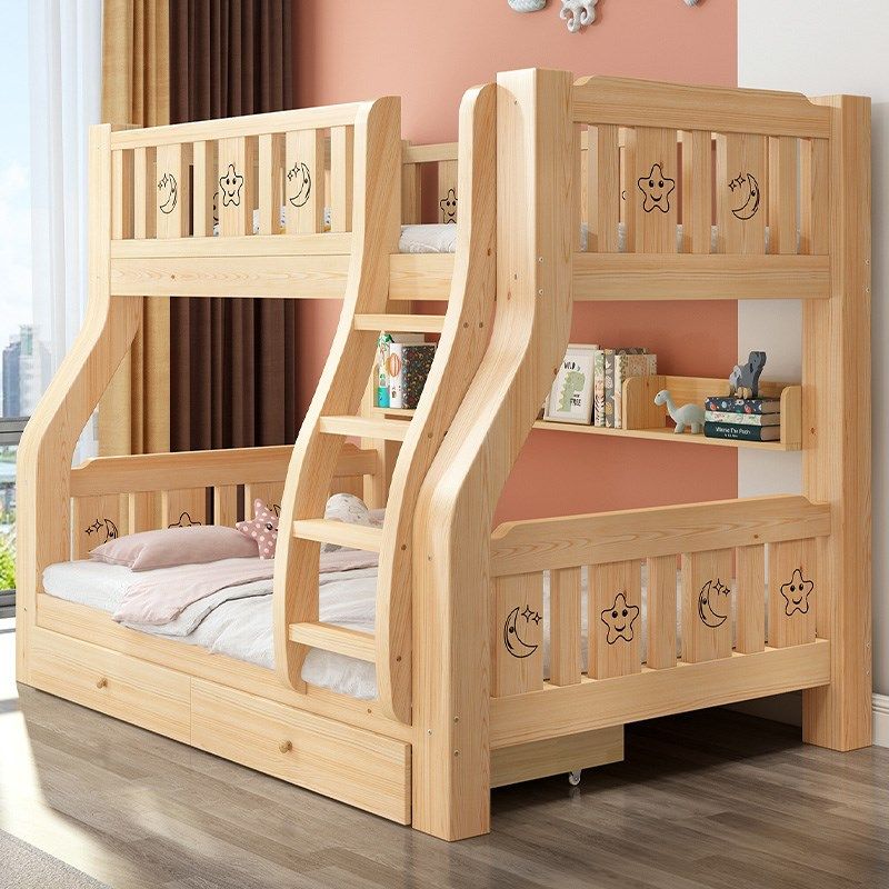 实木上下床双层床小户型交叉上下铺高低子母床两层床多功能儿童床,淘宝优惠券,粉丝福利购,淘宝优惠卷