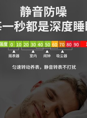 防磁家用静音摇表器自动机械表上链手表盒转表器旋V转收纳盒摇摆