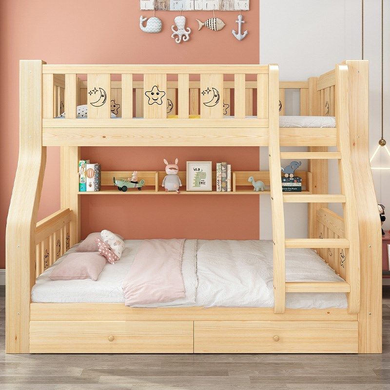 实木上下床双层床小户型交叉上下铺高低子母床两层床多功能儿童床,淘宝优惠券,粉丝福利购,淘宝优惠卷