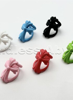 无尽的深渊交叉硅胶环男女复古高I版本夫妇经典彩色戒指