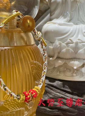 红绳手工编绳生i肖本命年手绳八大守护神转运手錬六字*真言