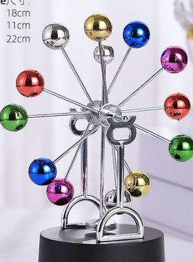 旋转摩天轮摆件创意轻奢家居客厅酒柜电视柜隔断柜V卧室装饰品摆