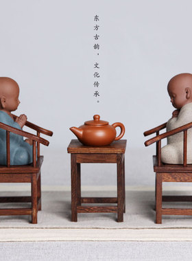 新中式禅意摆件玄关客厅办公室茶室桌摆设创意家居软装饰品摆件