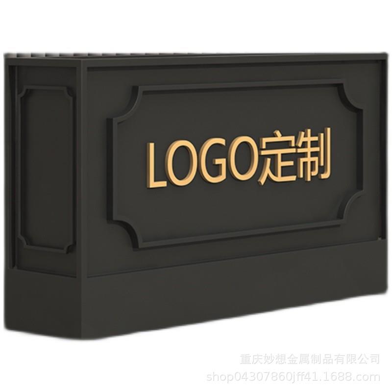 户外花箱外摆商业街售楼部广场隔断长方形花盆花架子园艺花坛花槽 - 图3