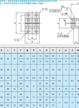 CLTAM铝合金底座用轴支架直线光轴SK侧面安装型支柱固定夹支撑件