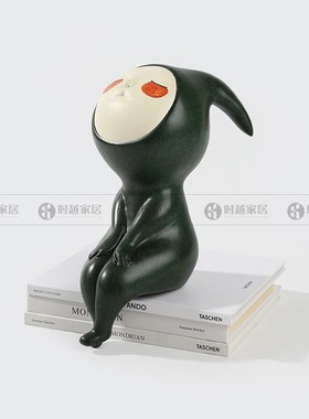 现代简约可爱卡通造型摆件家居客厅电视样板房儿童房玄关软装饰品