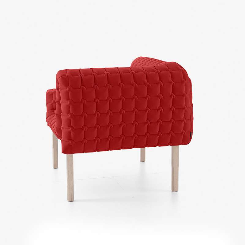 齐鲁椅Ruché chair设计师单人沙发椅法式写意空间复古实木客厅 - 图1