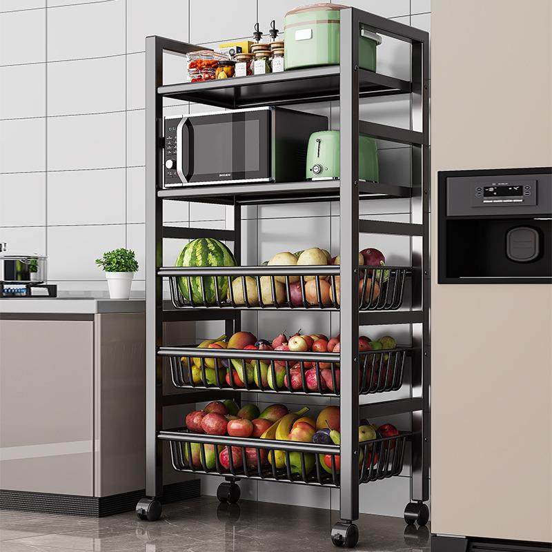 厨房菜篮子蔬菜置物架多层储物蔬菜水果架子多功能放菜收纳架,淘宝优惠券,粉丝福利购,淘宝优惠卷