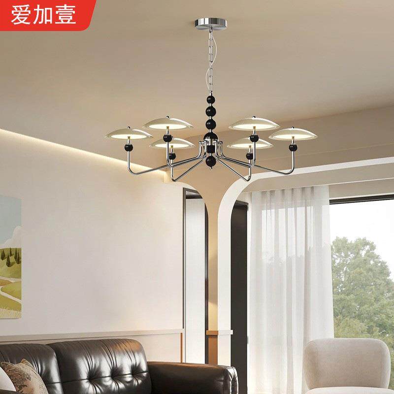 星轨飞碟吊灯复古意式客厅家用吊灯高端中古风极简餐厅大厅灯灯具,淘宝优惠券,粉丝福利购,淘宝优惠卷