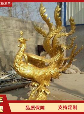 大型铜龙雕塑5米铜龙铜凤广场铜摆件 2米铜鹤铜龙龟动物铜雕龙