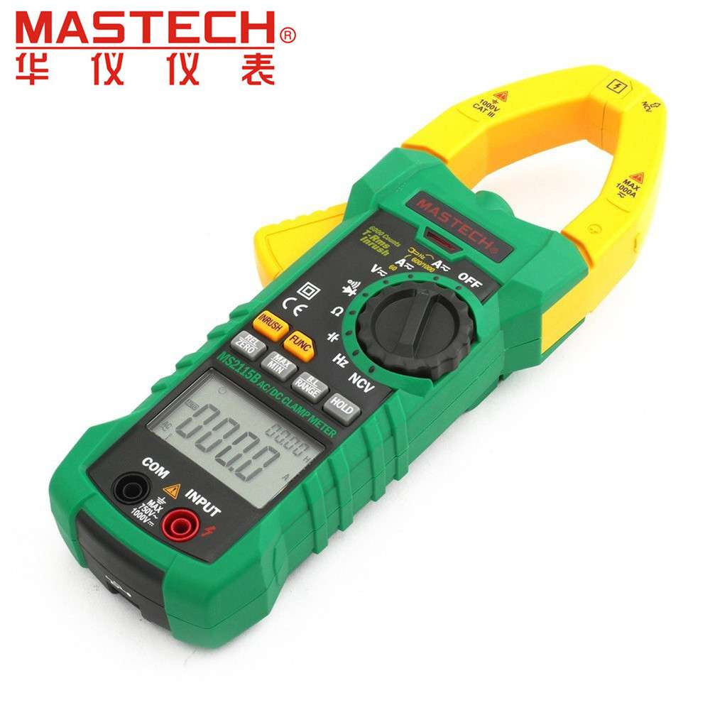 MASTECH华仪MS2115A/B/2001/266钳形表真有效值交直流数字万用表 - 图0
