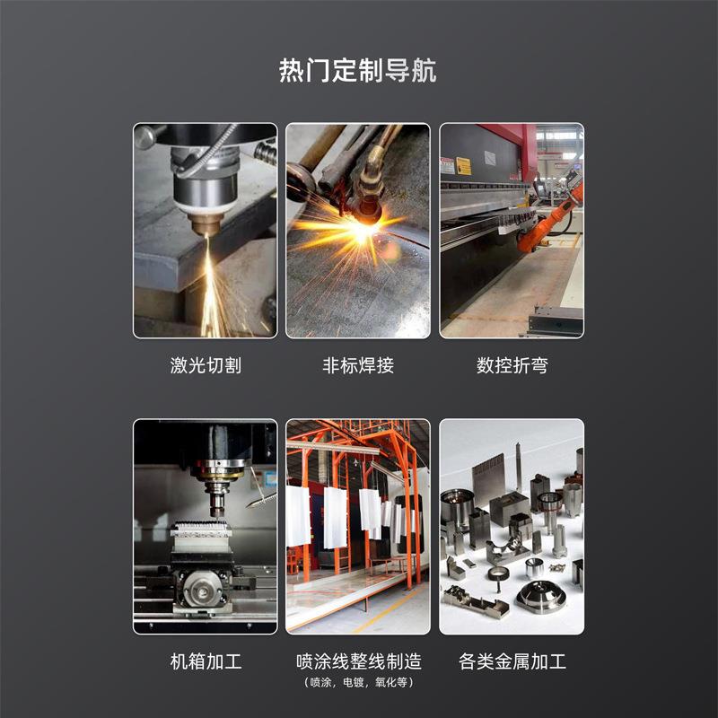 厂家直销方形柴油储油箱金属碳钢不锈钢加厚人防发电机组日用油箱 - 图0