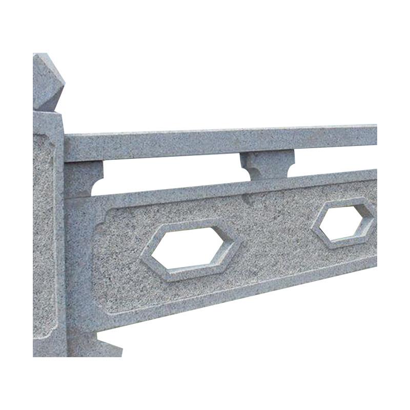 芝麻灰桥栏板 花岗岩护城河围栏石材桥梁栏杆 河堤异型雕刻大理石 - 图3