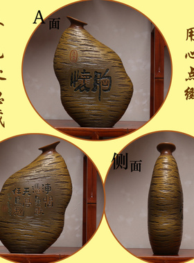 新中式老板办公室摆件入户进门玄关隔断层高档书柜博古.架小装饰