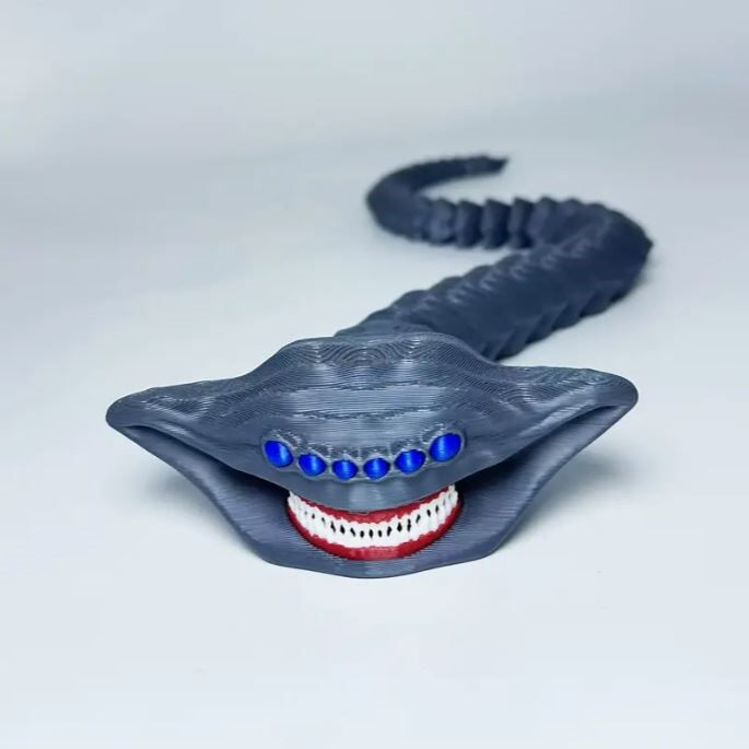 跨境食海者玩具模型3D打印A深海迷航巨兽海怪玛雅布鲁利维坦怪兽 - 图2