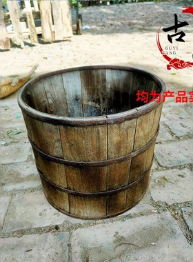 民俗老物件竹篮子小簸箕手工编织工具风箱织布机怀旧装饰道具摆件