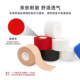 Anti-slip, sweat-absorbent, self-adhesive elastic yoga rings