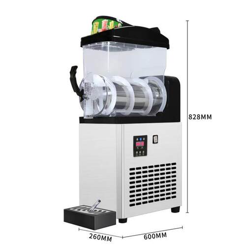 新款雪融机商用冷饮机沙冰雪泥机全自动冰沙搅拌果汁饮料机冰渣机 - 图2