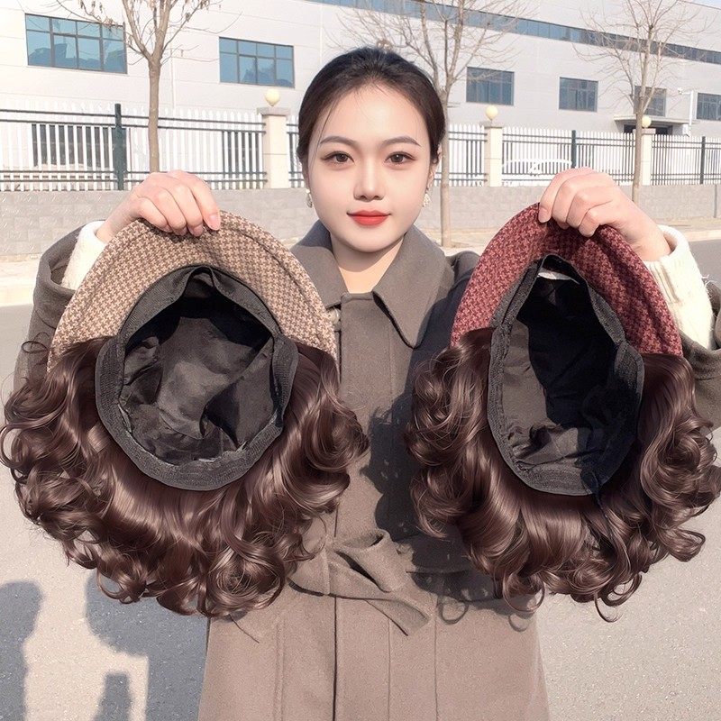 假发帽子女新款中老年洋气妈妈新年渔夫帽子假发时尚礼帽全头套,淘宝优惠券,粉丝福利购,淘宝优惠卷