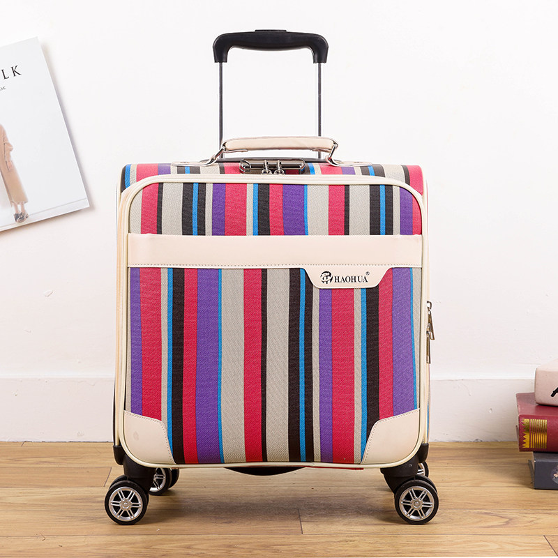 18寸拉杆箱女万向轮小型商务牛津布行李箱男迷你空姐轻便登机皮箱,淘宝优惠券,粉丝福利购,淘宝优惠卷