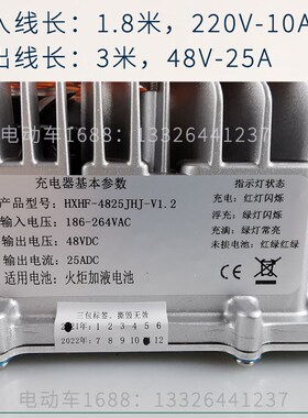 观光车充电器48V和24V 高尔夫球车充电器 游览巡逻车充电器通用