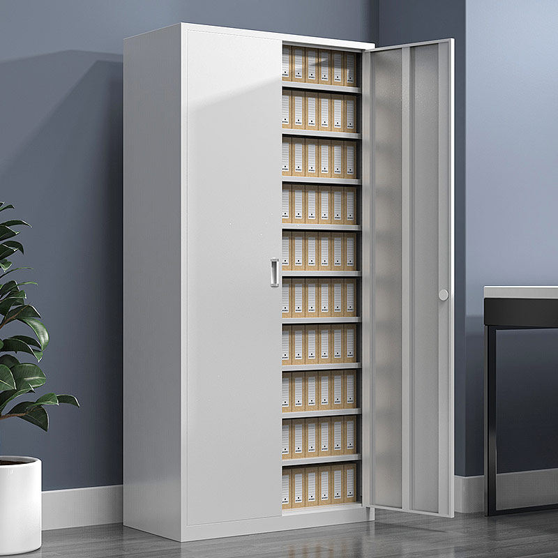 加厚财务凭证柜钢制铁皮文件柜带锁多层办公室玻璃白色会计档案柜,淘宝优惠券,粉丝福利购,淘宝优惠卷