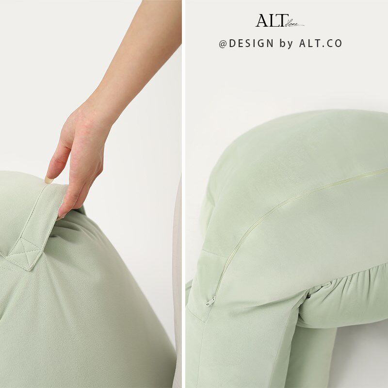 Bed pillow, bay window sill, large back cushion, pregnant women's breastfeeding waist protector, bedroom bedside soft bag sofa, mobile phone cushion