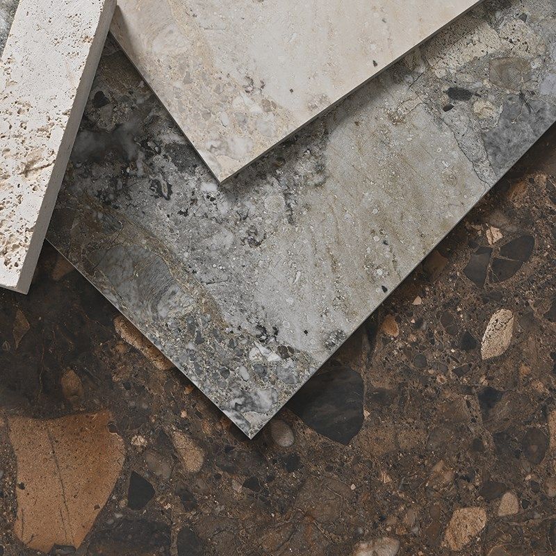 柔光大颗粒咖色水磨石瓷砖 客厅餐厅卫生间连锁店铺地砖墙砖1200,淘宝优惠券,粉丝福利购,淘宝优惠卷