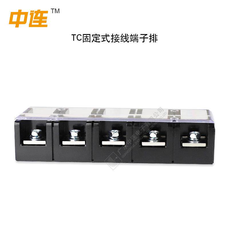 中连厂家现货直销中端子排 TC-2004铜件固定式大电流电源端接线排 - 图3