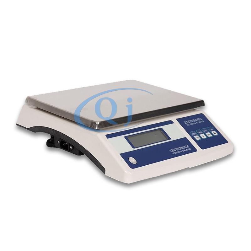 幸运 XY10MA 10kg/1g 大量程大秤盘1g电子秤电子天平 工业原料称 - 图1