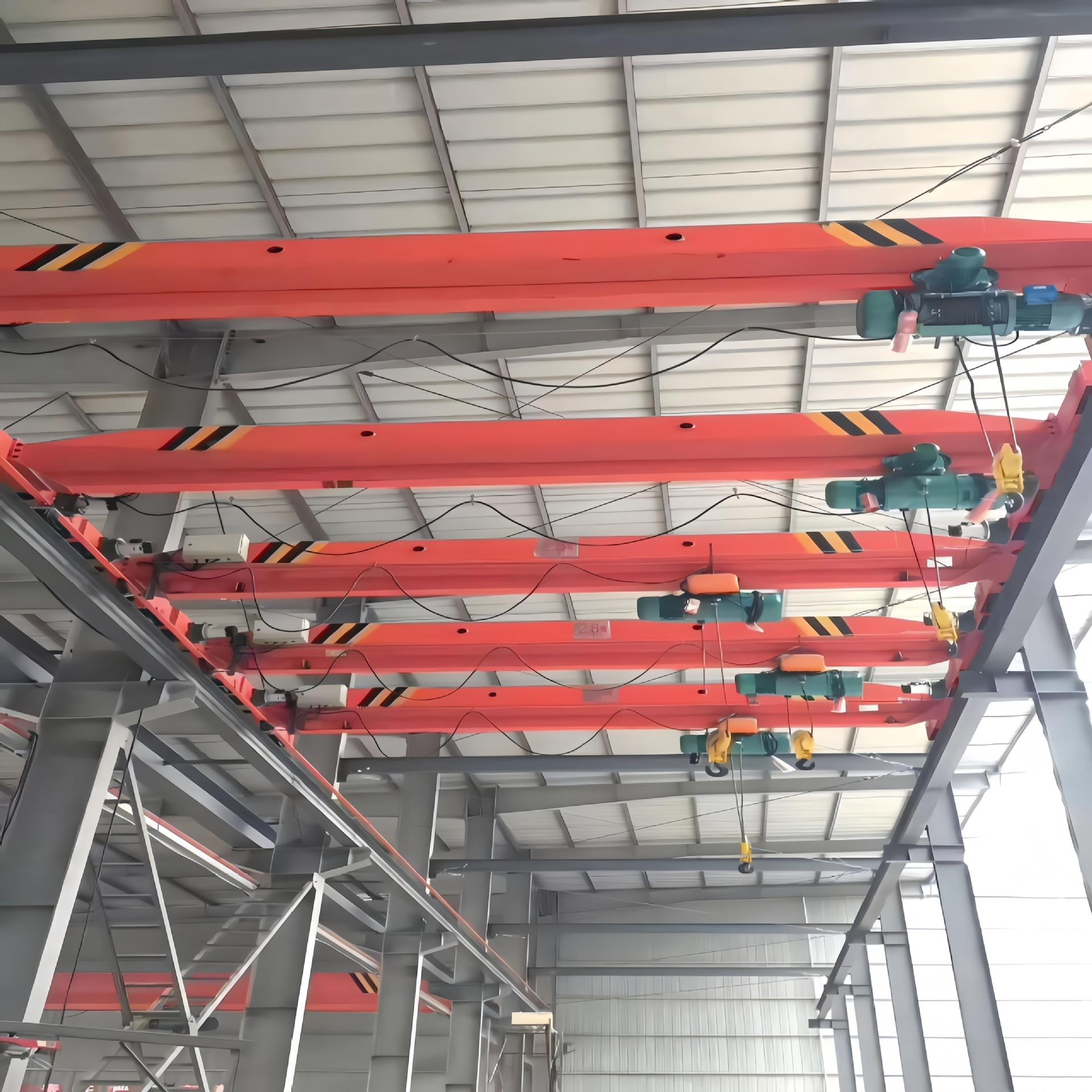 单梁桥式起重机无线遥控5吨10吨单梁行车LD型电动单梁起重机 - 图1