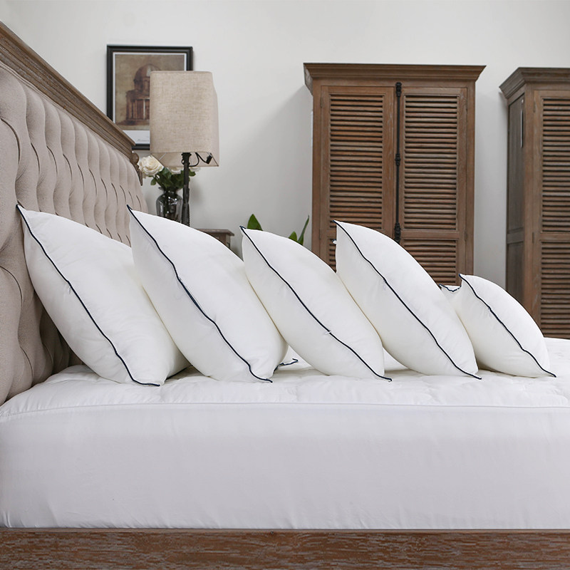 抱枕靠垫纯棉床上客厅车沙发午睡觉北欧简约成人大靠背长条腰枕芯 - 图0