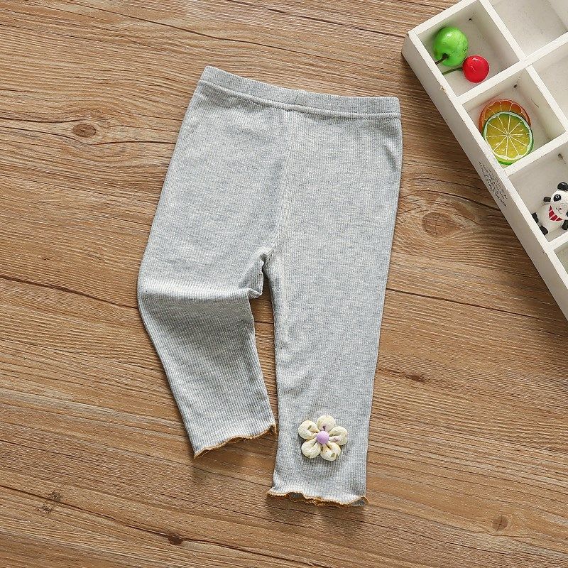 女童打底裤夏季薄款儿童弹力七分裤婴幼儿宝宝中小童透气裤子外穿,淘宝优惠券,粉丝福利购,淘宝优惠卷