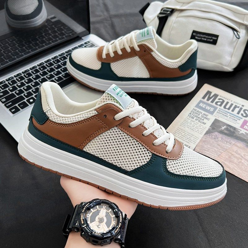 男鞋夏季透气镂空47大码45网面白色运动休闲网鞋46学生小白板鞋潮,淘宝优惠券,粉丝福利购,淘宝优惠卷