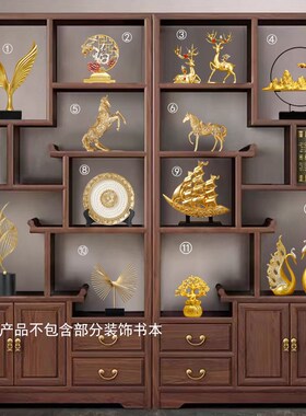 新中式一帆风顺帆船摆件办公酒柜玄关高N档家居装饰品乔迁送礼