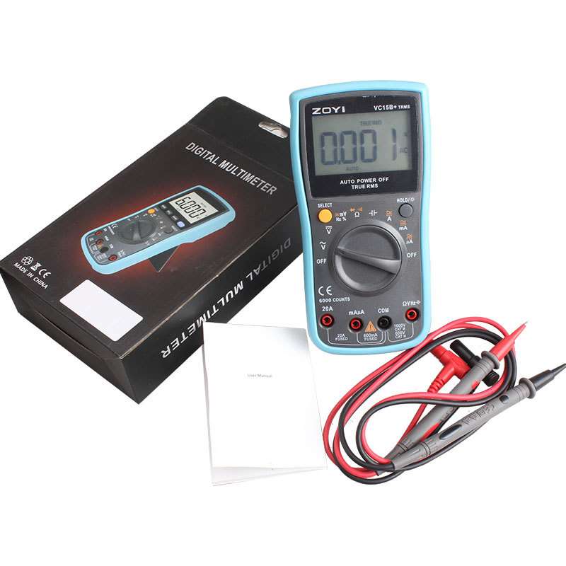 零售高精度自动档多功能手持式VC15B+17B+ 数字万用表 - 图2