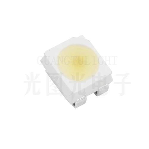 工厂直供3528RGB灯珠三安芯片4脚高光效12V0.2W幻彩led贴片 - 图0