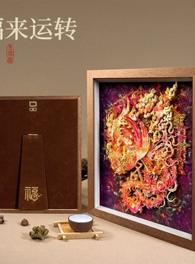 朱雀桌面摆件家居装饰品非遗文创开业礼物乔迁办公室好物镇宅招财