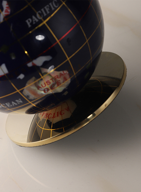 速发可爱办公室小摆件书房地球仪创意摆设家居客厅隔断柜桌面装饰