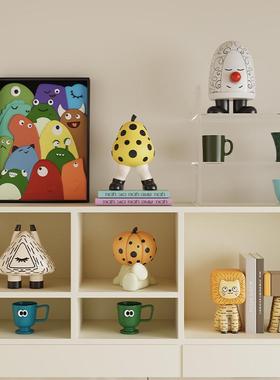 奶油风高级感装饰品摆件客厅电视柜酒柜玄关小众摆设乔迁新居礼物