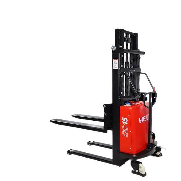 半电动堆高车1吨小型电动叉车站驾液压升降车托盘升高车铲车,淘宝优惠券,粉丝福利购,淘宝优惠卷