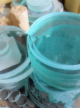 钢化玻璃视镜硼硅石英视镜油盅化工耐压耐腐蚀观察孔专用配件玻片