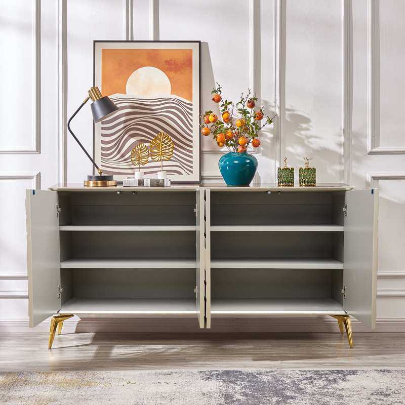 至高美1.6米轻奢门厅玄关柜宇宙之星香槟银餐边柜储物柜收纳柜子,淘宝优惠券,粉丝福利购,淘宝优惠卷