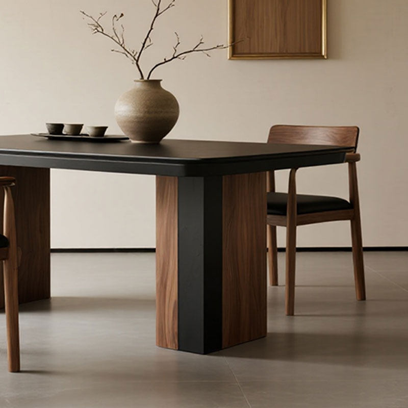 北美黑胡桃木泡茶桌椅组合侘寂风现代简约客厅家用办公室禅意茶台,淘宝优惠券,粉丝福利购,淘宝优惠卷