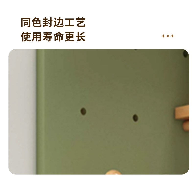 Hole board can be customized entrance wall storage rack y wall solid wood hanging board entry partition storage rack display rack