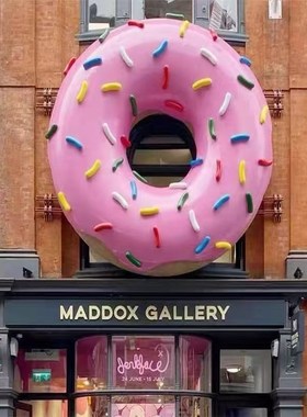 定制玻璃钢d3D立体创意门头雕塑爬墙雕塑摆件宠物卡通形象网红雕