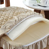 Winter plush dining chair mat student thickened sponge office chair mat non-slip Q tatami bay window car seat