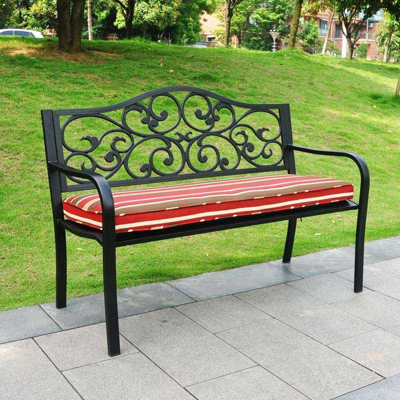 户外金属公园长椅室外钢管休闲椅新欧式阳台花园休息座椅等候椅子,淘宝优惠券,粉丝福利购,淘宝优惠卷